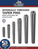 G.L. Huyett Internally Threaded Taper Pins